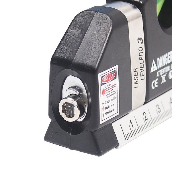 

LEVELPRO3 Penggaris Laser Horizontal Vertical 250CM dengan Bubble Level - FGHGF - Black I PROMOB21