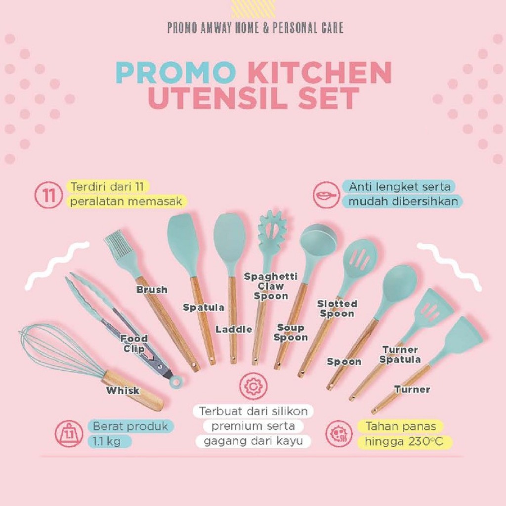 KITCHEN UTENSIL SET Limited Edition