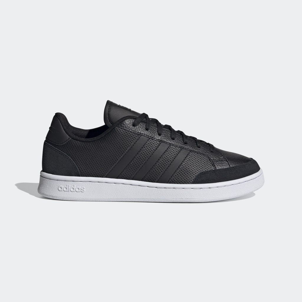 Sepatu Sneakers Pria Adidas Grand Court SE Black White 100% Original BNIB FY8549