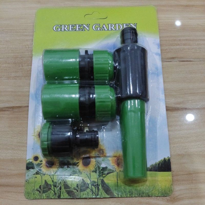 semprotan air set 4pcs green garden / semprotan air plastik green garden