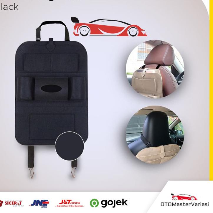 ☚ Car Seat Organizer Mobil / Tas Belakang Jok Mobil Multifungsi / Tas Kursi Mobil ➸