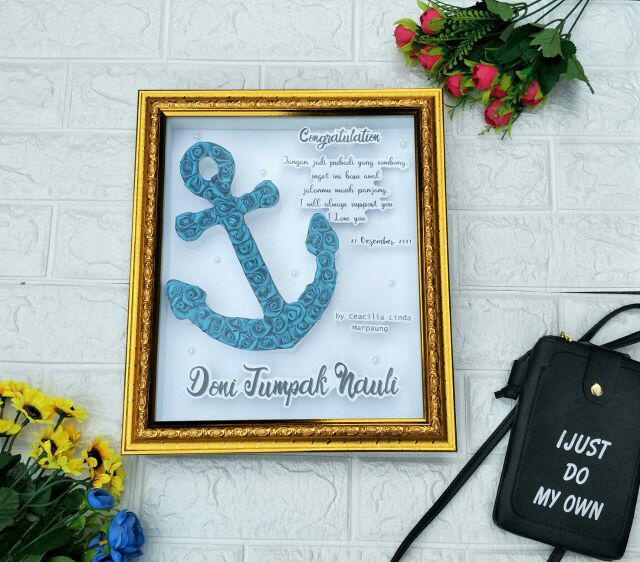 Pigura Jangkar Kado Tni Al/tni Ad