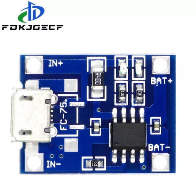 Module Charging Lithium Battery 18650