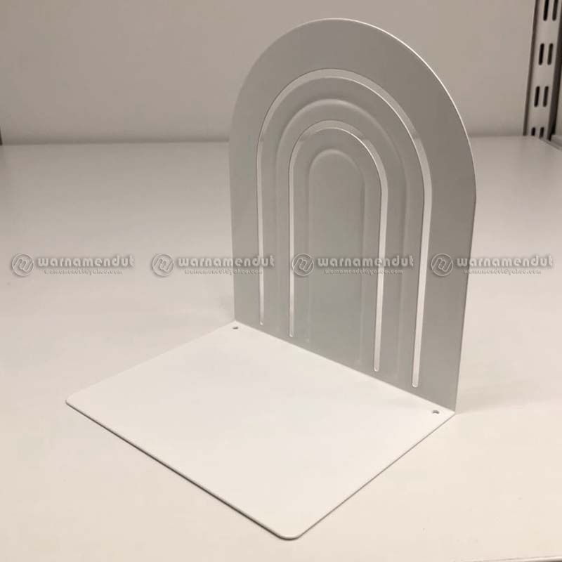 

WEO IK10512670 Penahan buku organiser penyangga buku 15x13cm baja