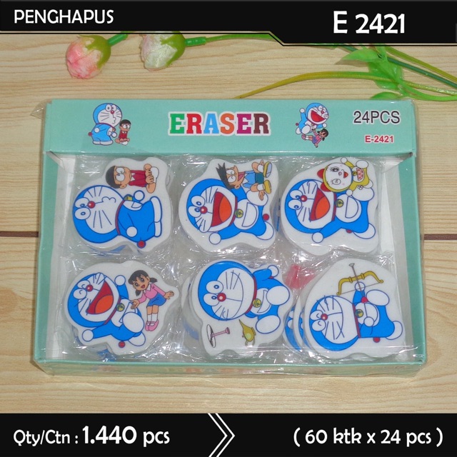 ( Ecer 1Pc ) PENGHAPUS / STIP - ERASER LOL / HELLOKITY / UNICORN / FROZEN / HIJAB / BARBIE / CUTE MONKEY / MOBIL SNACK