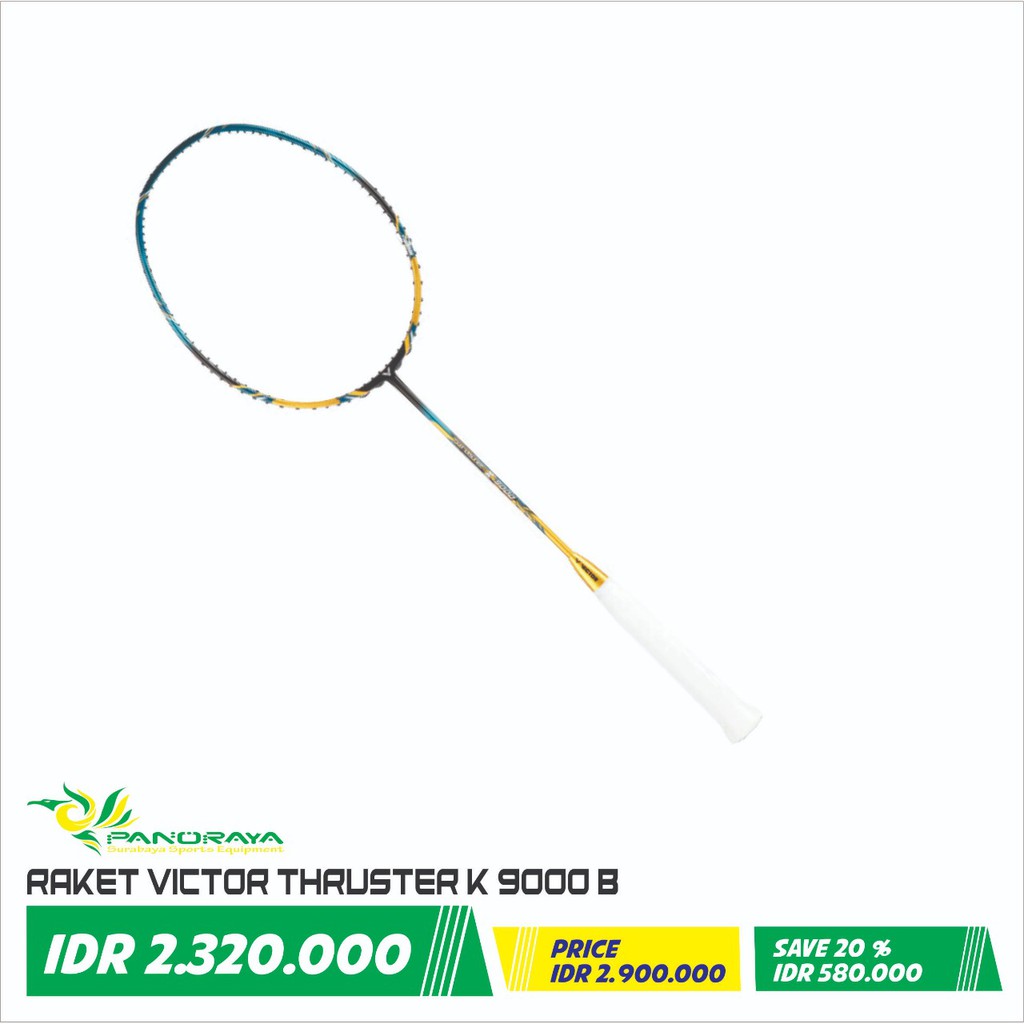 Raket Badminton Bulutangkis Victor Thruster K 9000 B Original