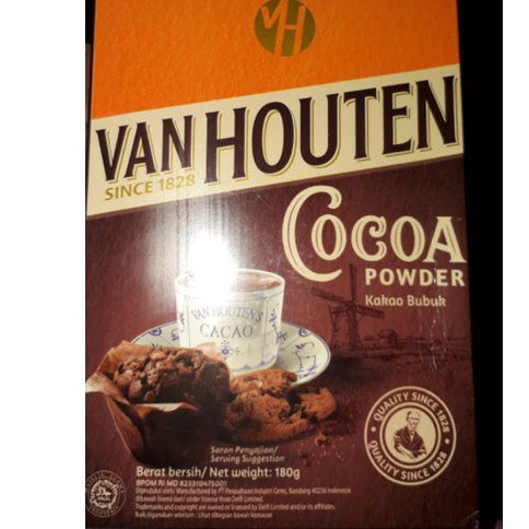 

Van Houten 165 g cocoa powder