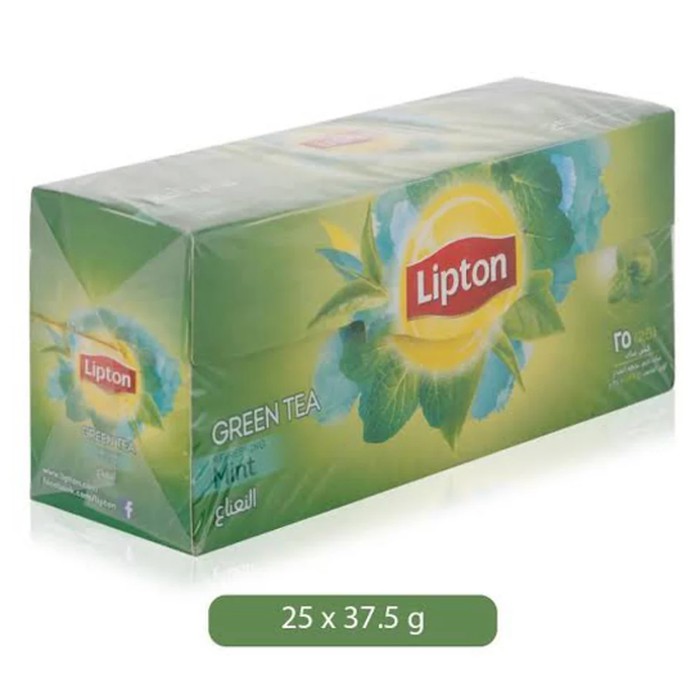 

Lipton Green Tea Refreshing Mint 25 Tea Bags