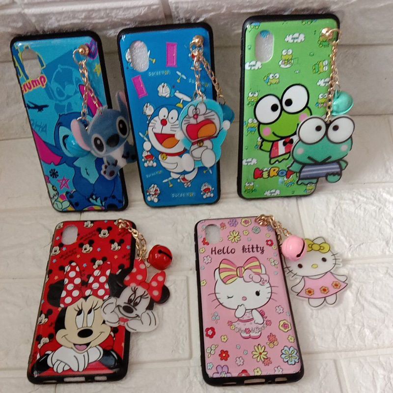 Silikon hp samsung A01 core case karakter cewe