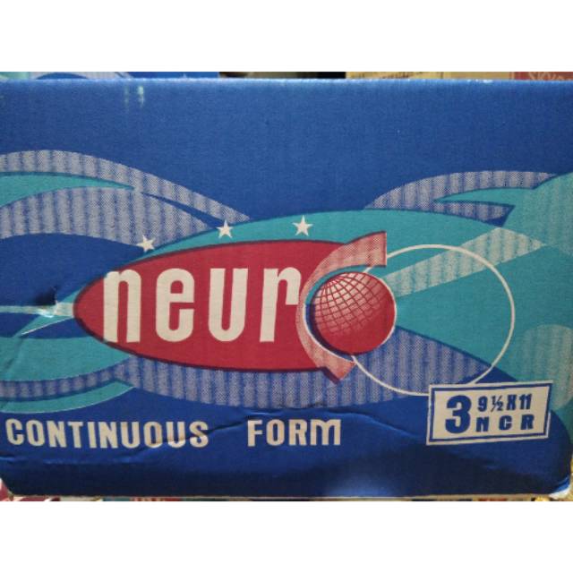 

Continuous Form 9½x11 K-3:2 ply ( K-3:2 Neuro)