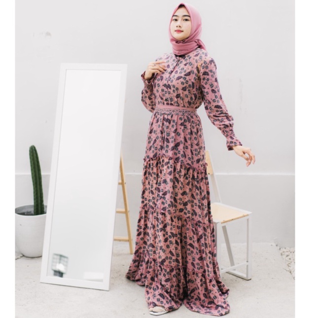 Gamis Batik Katun - Cap Semi Tulis - GM34