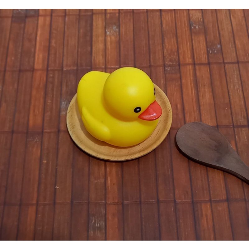 Rubber Ducky Mainan Hiasan Kandang Hamster/Mainan Anak