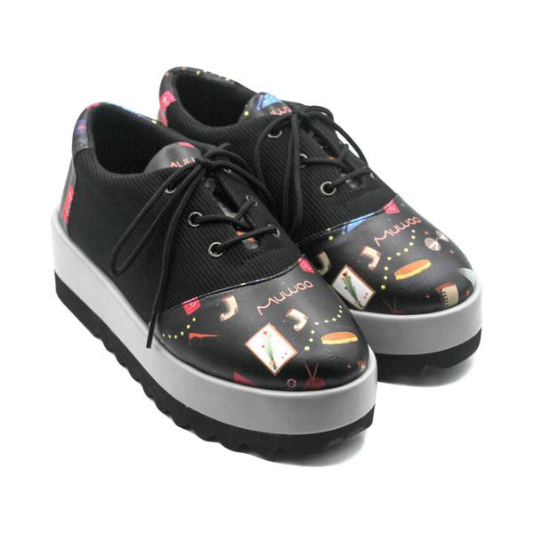 MUWAA SHOES - SEPATU MUWAA - GWEN BLACK