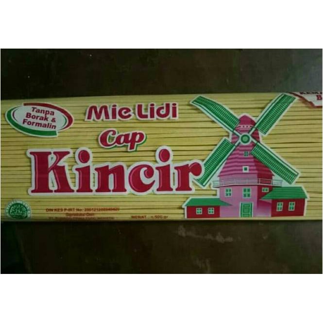 

Mie Lidi / Mie Aceh / Mie Gomak Khas Medan Cap Kincir ( 500 Gr ).