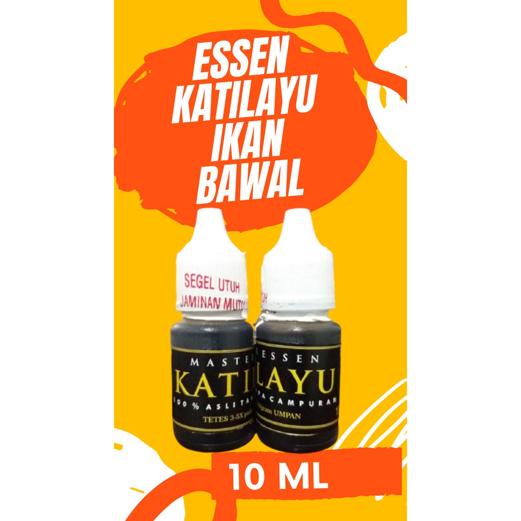 ESSEN KATILAYU IKAN BAWAL GALATAMA  - MASTER ESSEN GETAH KATILAYU 10 ML - ESSEN BAWAL UMPAN LIAR