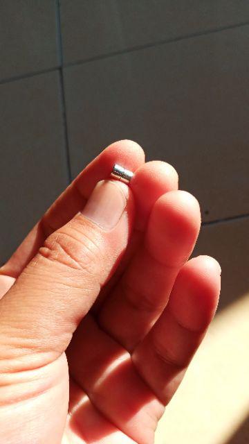 Super Strong Magnet Neodymium 4x3 Mm N52 Bulat Silinder Rohs