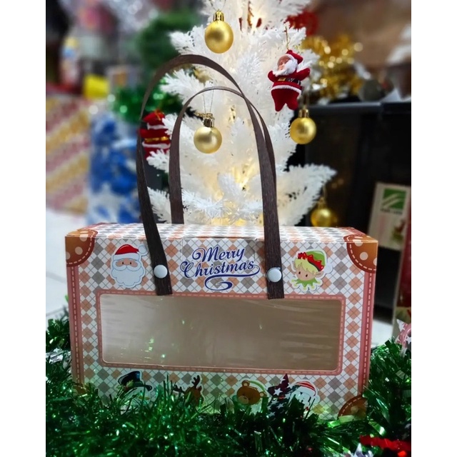 

box hampers motif tenteng