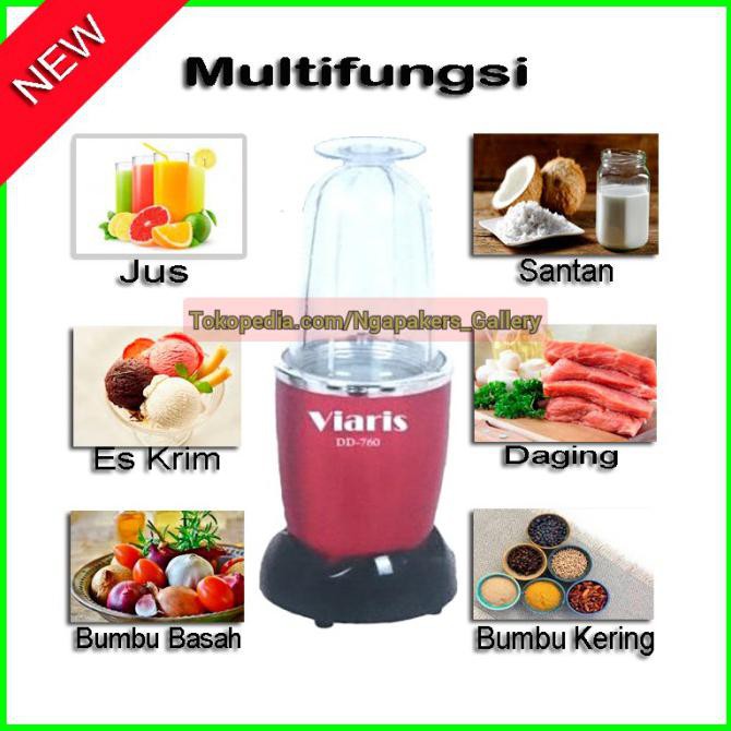 Blender Mini Portable Serbaguna Multifungsi Dodawa Type Viaris Dd-760 Kualitascahaya