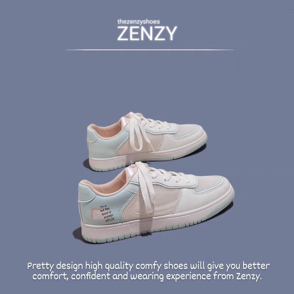 Zenzy Premium Morrie Korea Designed - Sepatu Casual Comfy-7