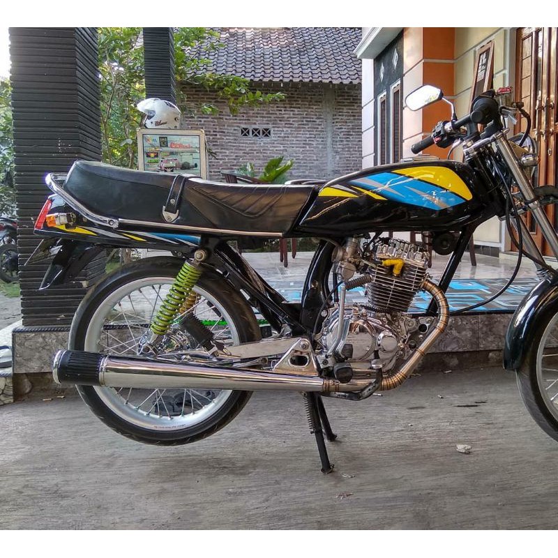 KNALPOT GL KLEPER PEDES LEHER STAINLESS