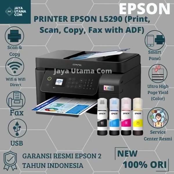 Printer EPSON L5290 All In One Wifi Pengganti L5190