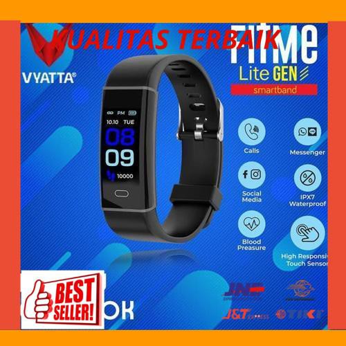 New VYATTA FitMe Lite III Smartband-Smartwatch Olahraga Anti Air Bluetooth