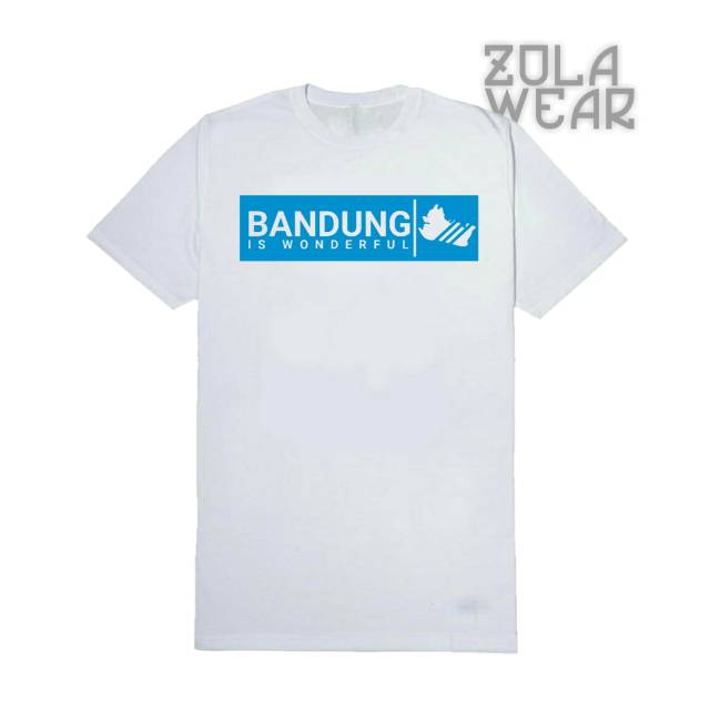 Tshirt baju kaos bandung is wonderful persib bandung fans FCC ultras