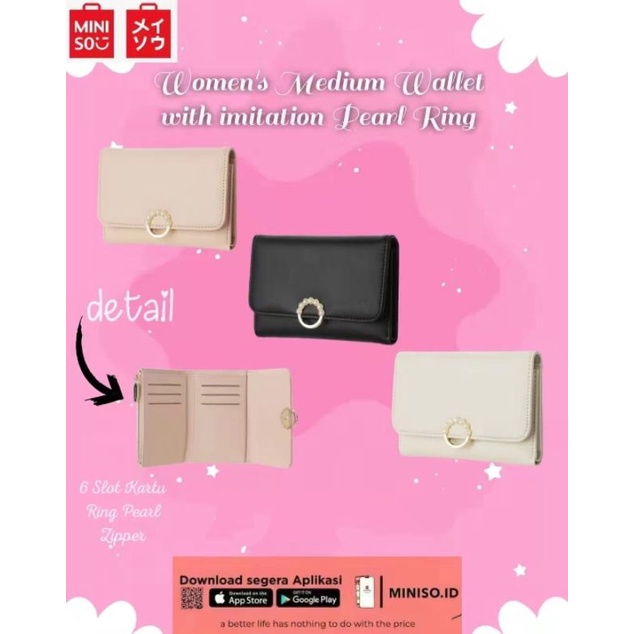 Dompet Wanita Lipat Miniso