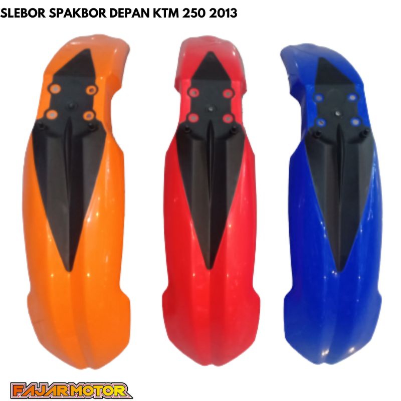 SLEBOR SPAKBOR SUPERMOTO DEPAN MODEL KTM 250 TAHUN 2013