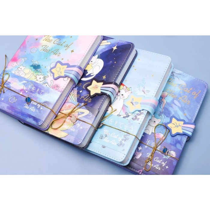 

Buku Tulis / Notebook / Planner The Cat Of The Air Softcover Tebal 029