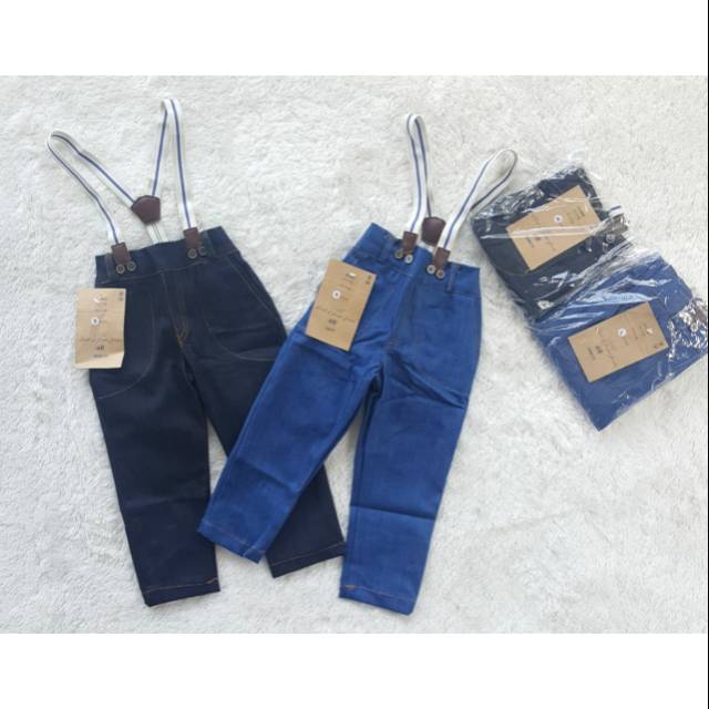 H&M Suspender Denim