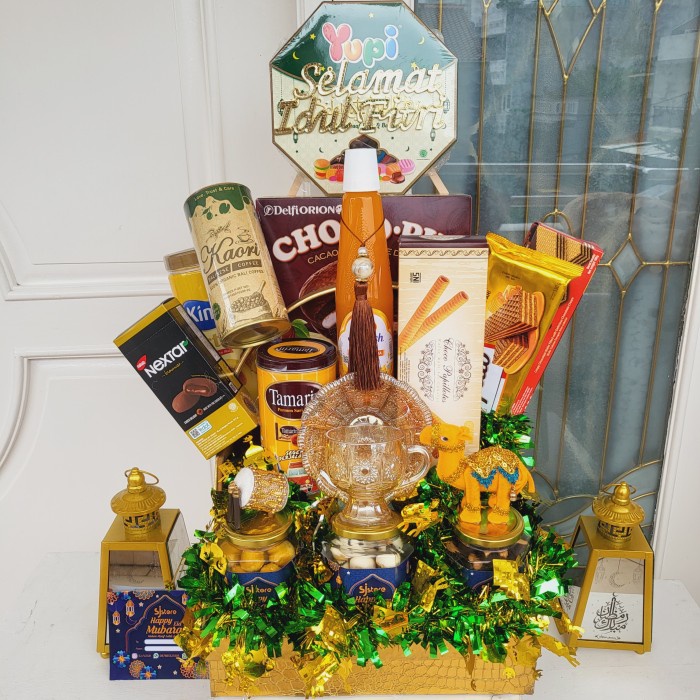 

Paket box hampers lebaran parcel idul fitri ramadhan kue kering 081