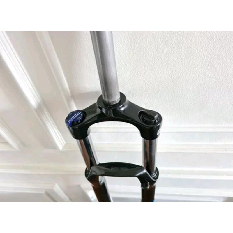 Fork 27.5 inc SR Suntour XCM30 garpu sepeda Coil suspensi KCM 30 travel 120 mm