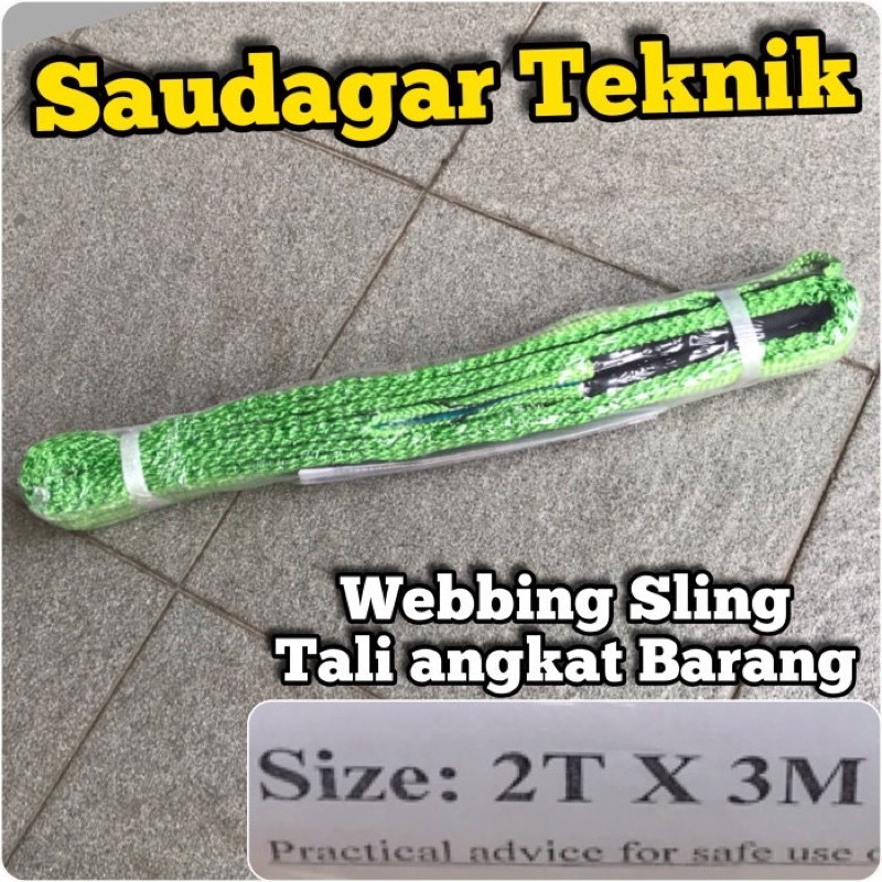 webbing sling belt 2ton x 3 meter