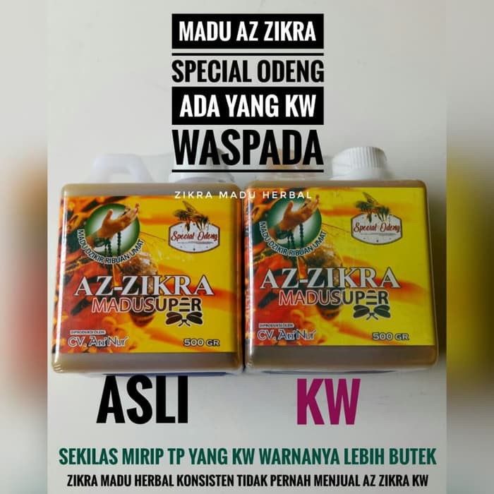 

Madu Super Az Zikra Madu Az-Zikra 500 gr