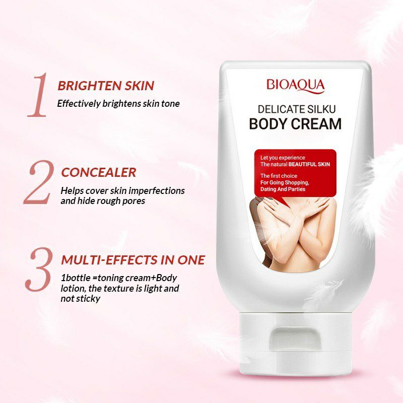 BIOAQUA Delicate Silky Body Cream [ 𝐁𝐏𝐎𝐌 ]