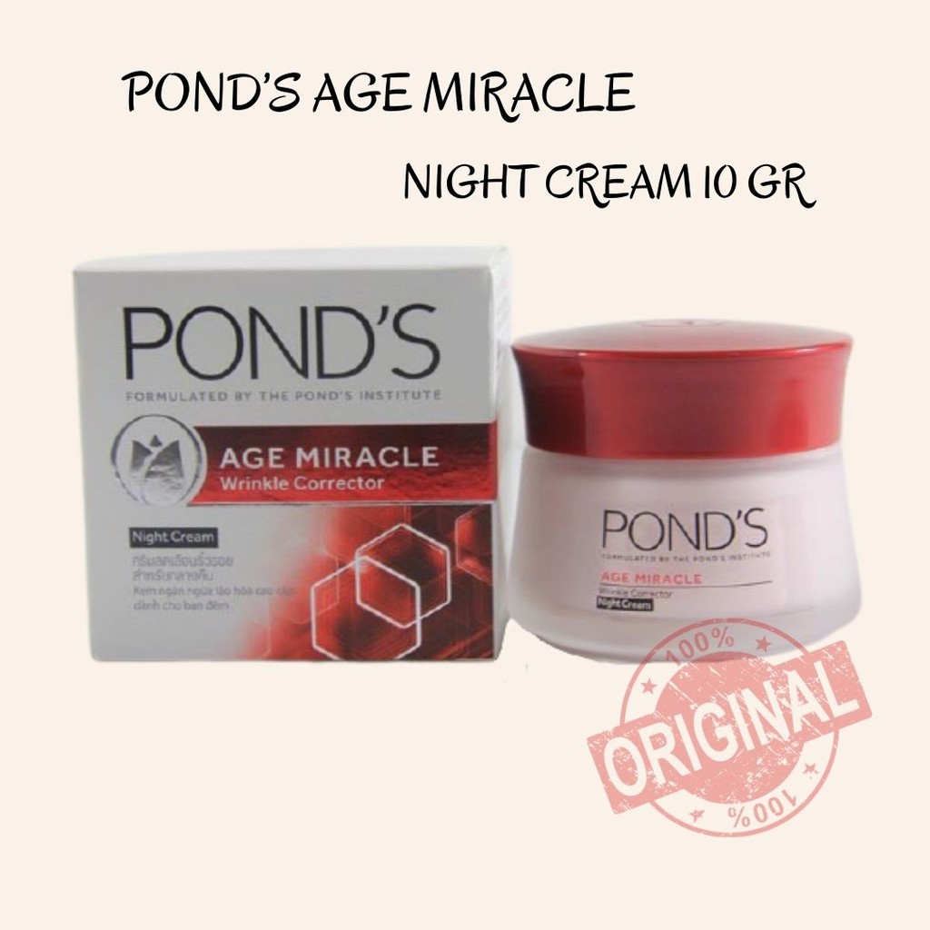 POND’S AGE MIRACLE ULTIMATE YOUTHFUL GLOW CREAM 10GR