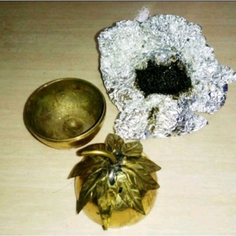 Buhur apel-jin drat asli turki ukuran besar candu hitam