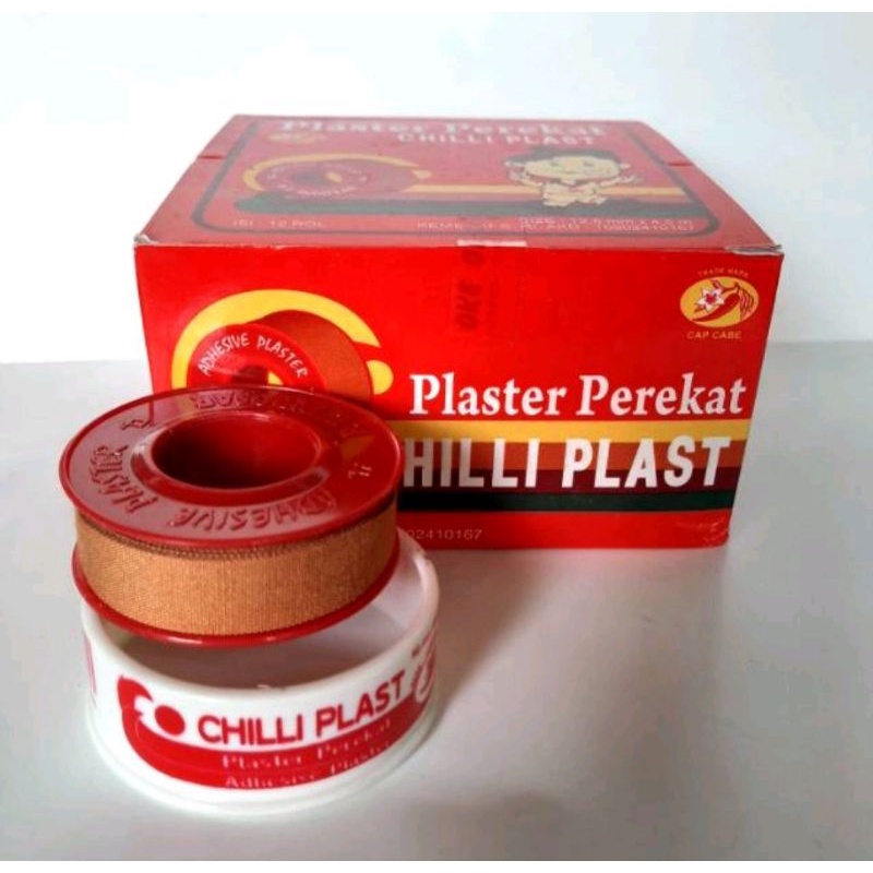 CHILLI PLAST PLESTER PEREKAT 1,25cm x 1 meter