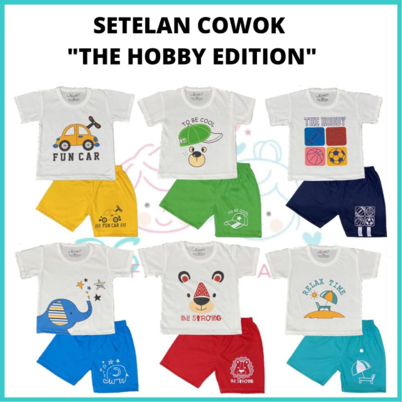 SETELAN KAOS ANAK LAKI LAKI STELAN ANAK COWOK USIA 0-7 TAHUN KELFI BAJU HARIAN ANAK