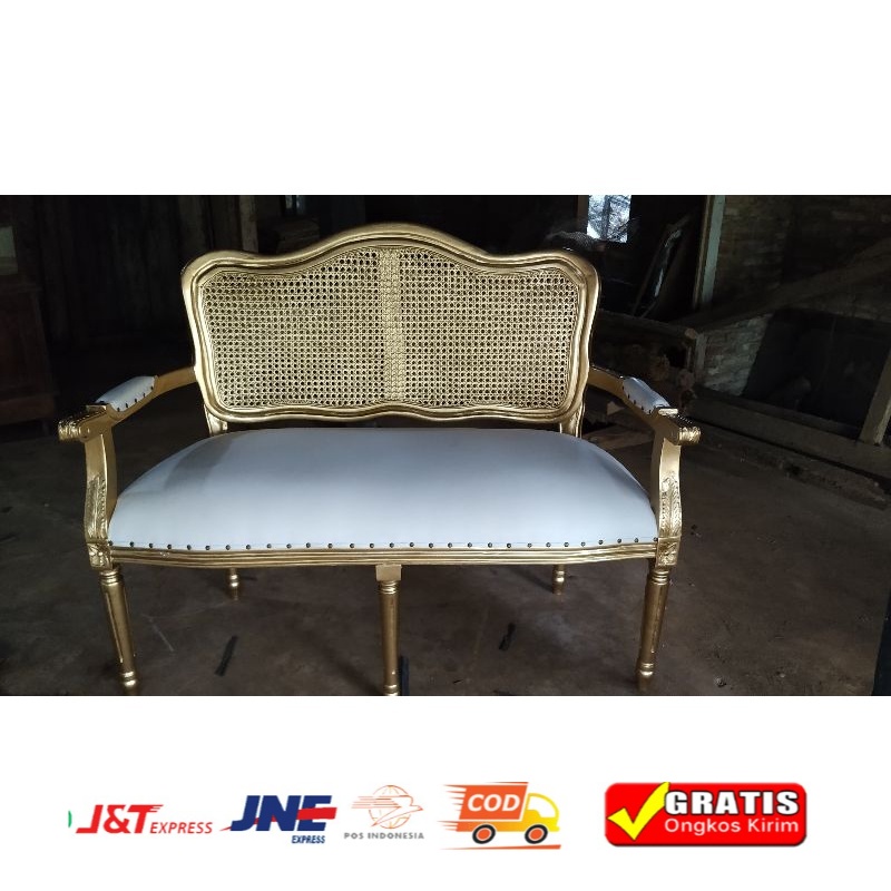 KURSI  PELAMINAN / KURSI PENGANTIN ROTAN / SOFA PENGANTIN / KURSI PELAMINAN / KURSI ROTAN JATI