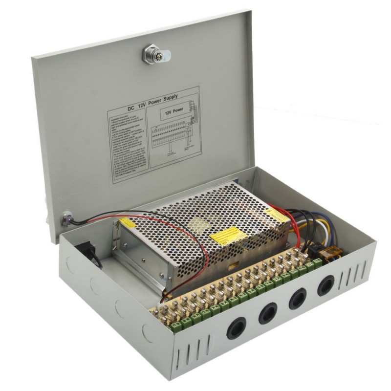 POWER SUPPLY 20 AMPER + BOX