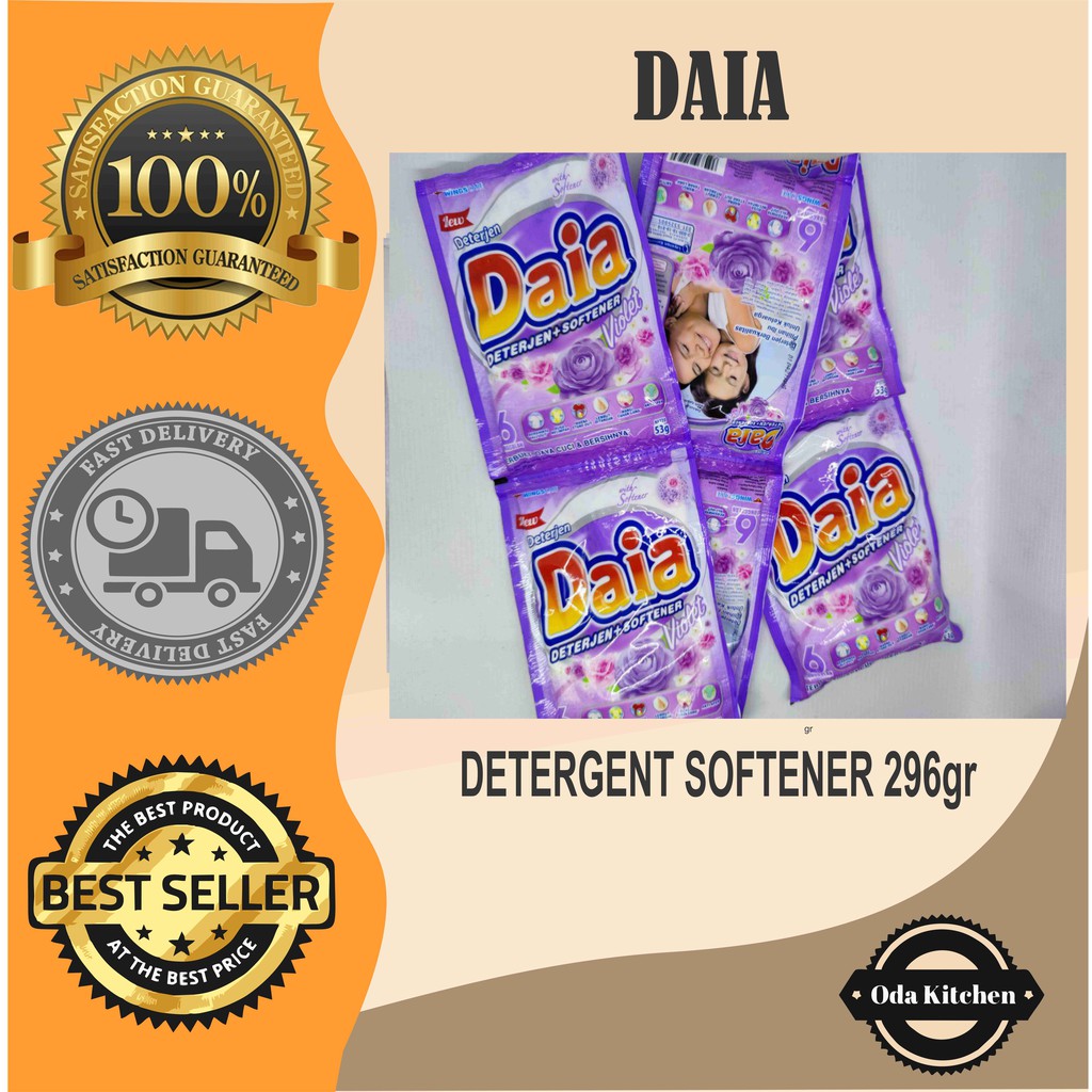 DETERJEN DAIA VIOLET 6X52g