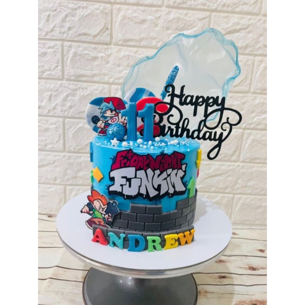 

FNF / FRIDAY NIGHT FUNKIN BIRTHDAY CAKE