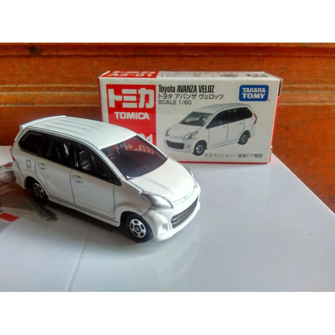 maddox - Miniatur Avanza velos Putih Diecast mobil tomica takara tomy murah