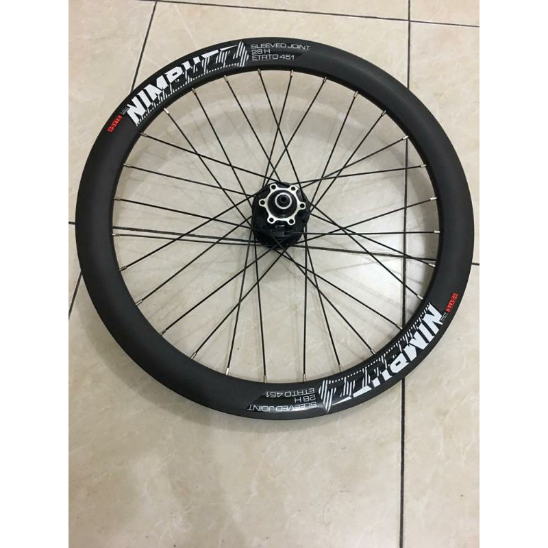 wheelset wheeel set Ws Syte NIMBUZZ 20 sepasang depan belakang