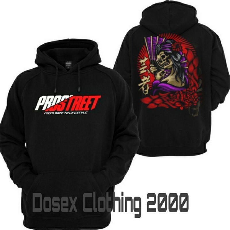 Hoodie Prostreet Skull Geisha Kren bingits