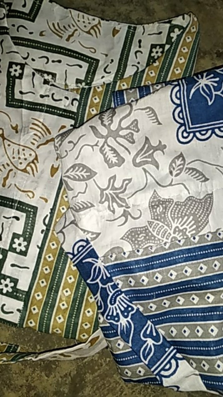 M-l-xl-xxl Batik Wanita Asj Sa Hrb026 Kenongo Kemeja Tosca Pendek