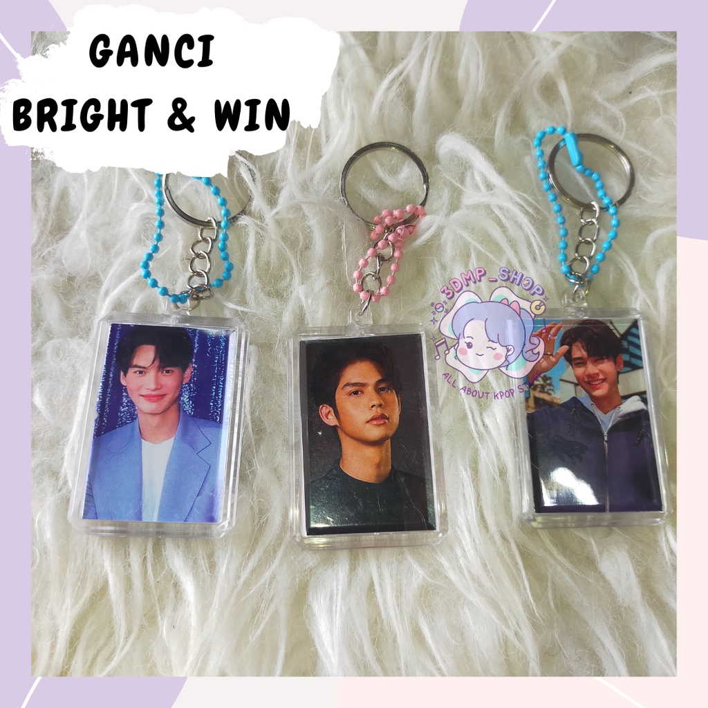 Gantungan kunci Ganci Keychain Bright Win