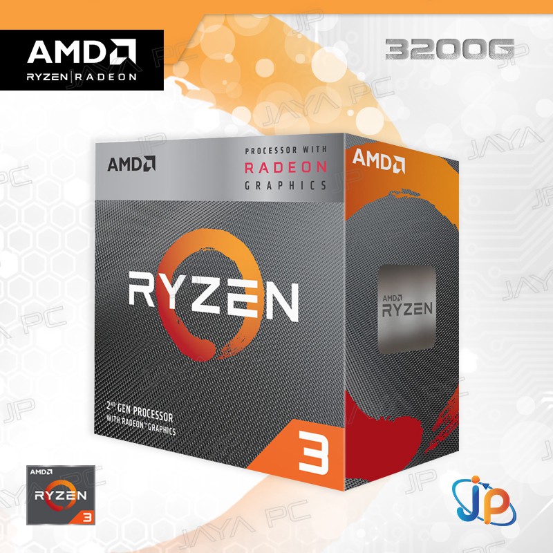 Processor AMD Ryzen 3 3200G 3.6 - 4 GHz Socket AM4 With Radeon Vega